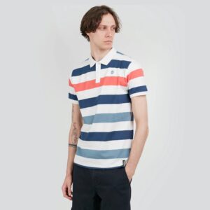 Tricou polo Fundango Incognito Stripe barbati